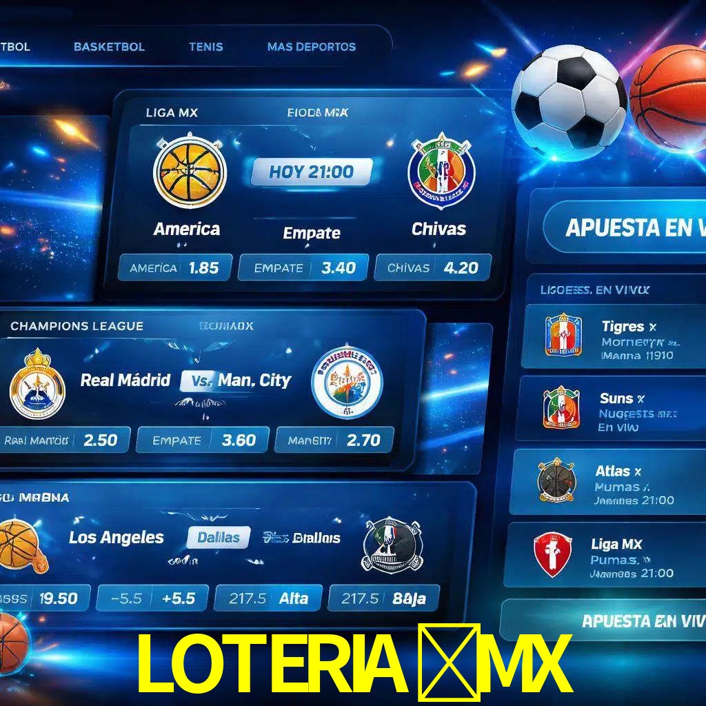 Mercados de apuestas deportivas LOTERIA-MX para jugadores en México